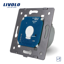 Hersteller Livolo EU Standard 1 Gang 2 Way Control Wandleuchte Touchscreen Elektroschalter LED ohne Glasscheibe VL-C701S